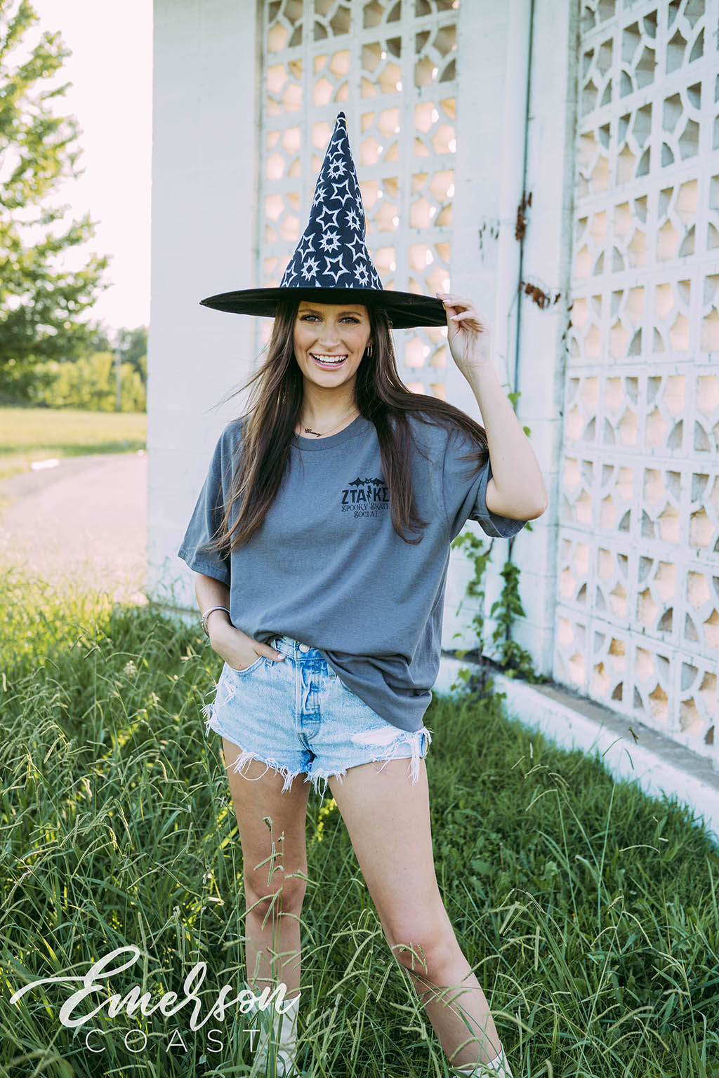Zeta Tau Alpha Spooky Skate Social Tee