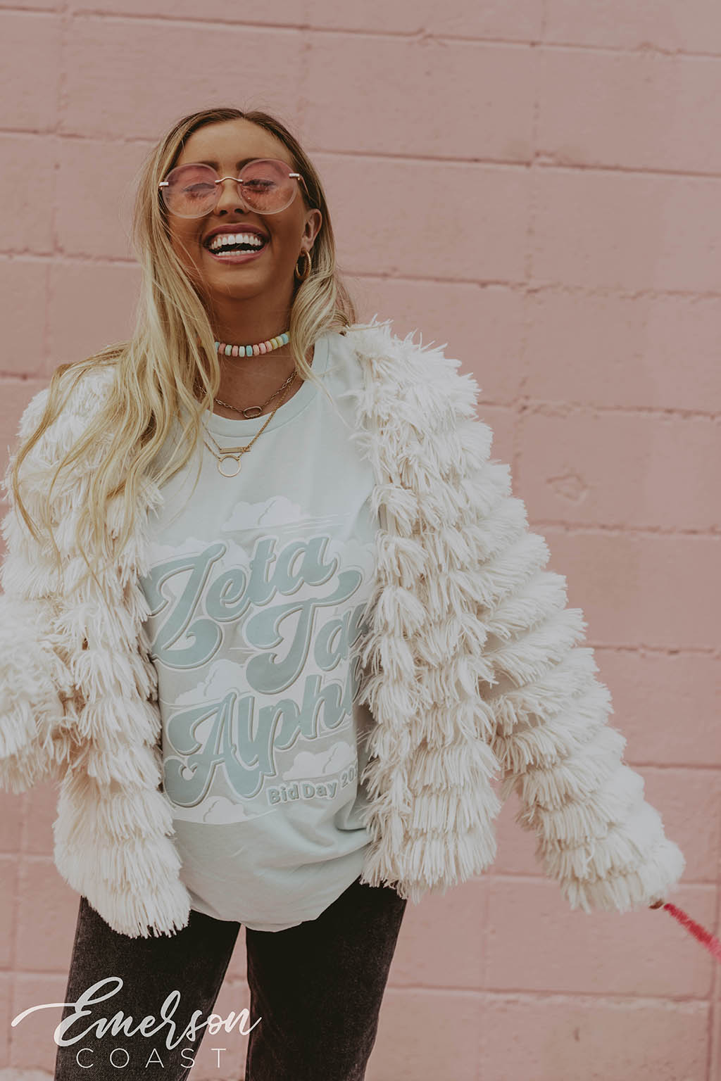 Zeta Cloud 9 Bid Day Tee