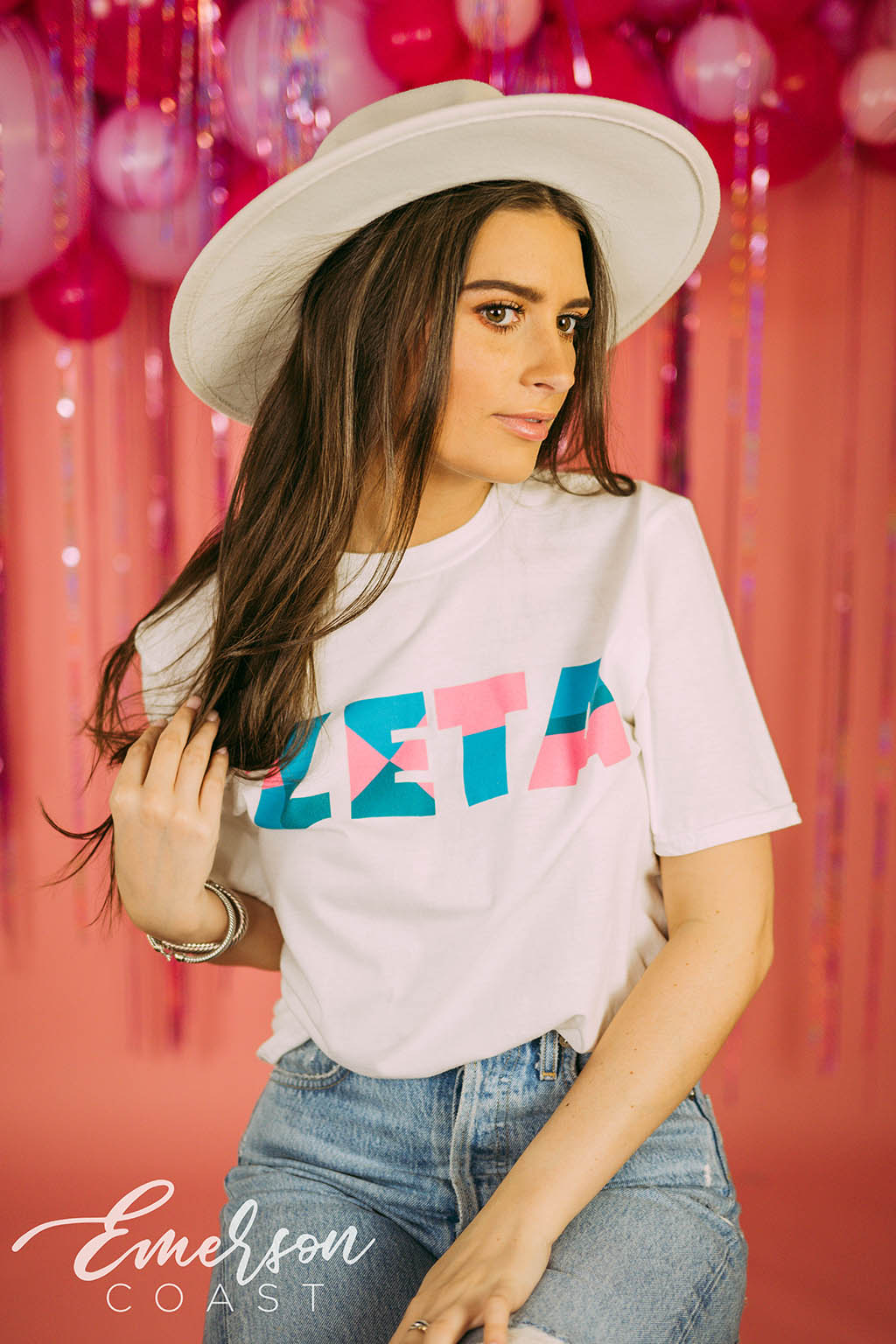 Zeta Tau Alpha Abstract Recruitment Tee