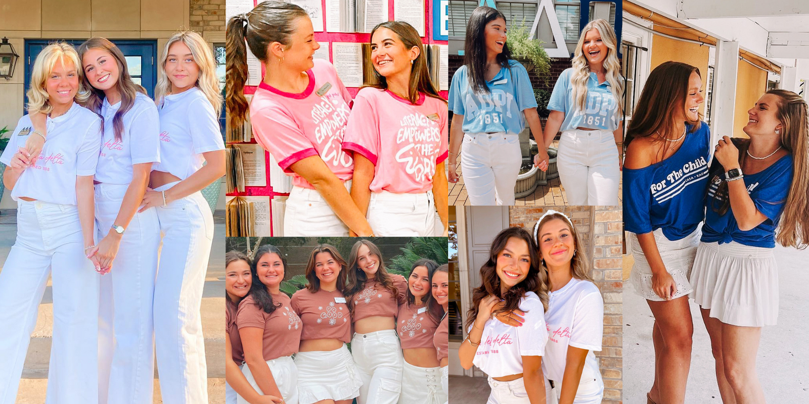 Recruitment Outfit Inspo: White Bottoms