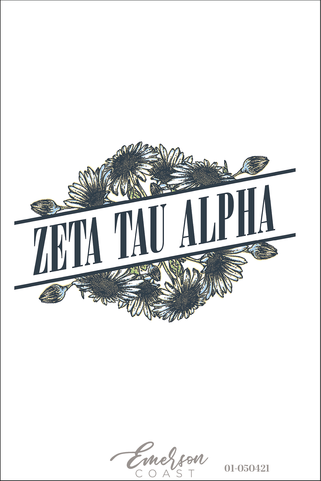 Zeta Tau Alpha Floral Recruitment Tee