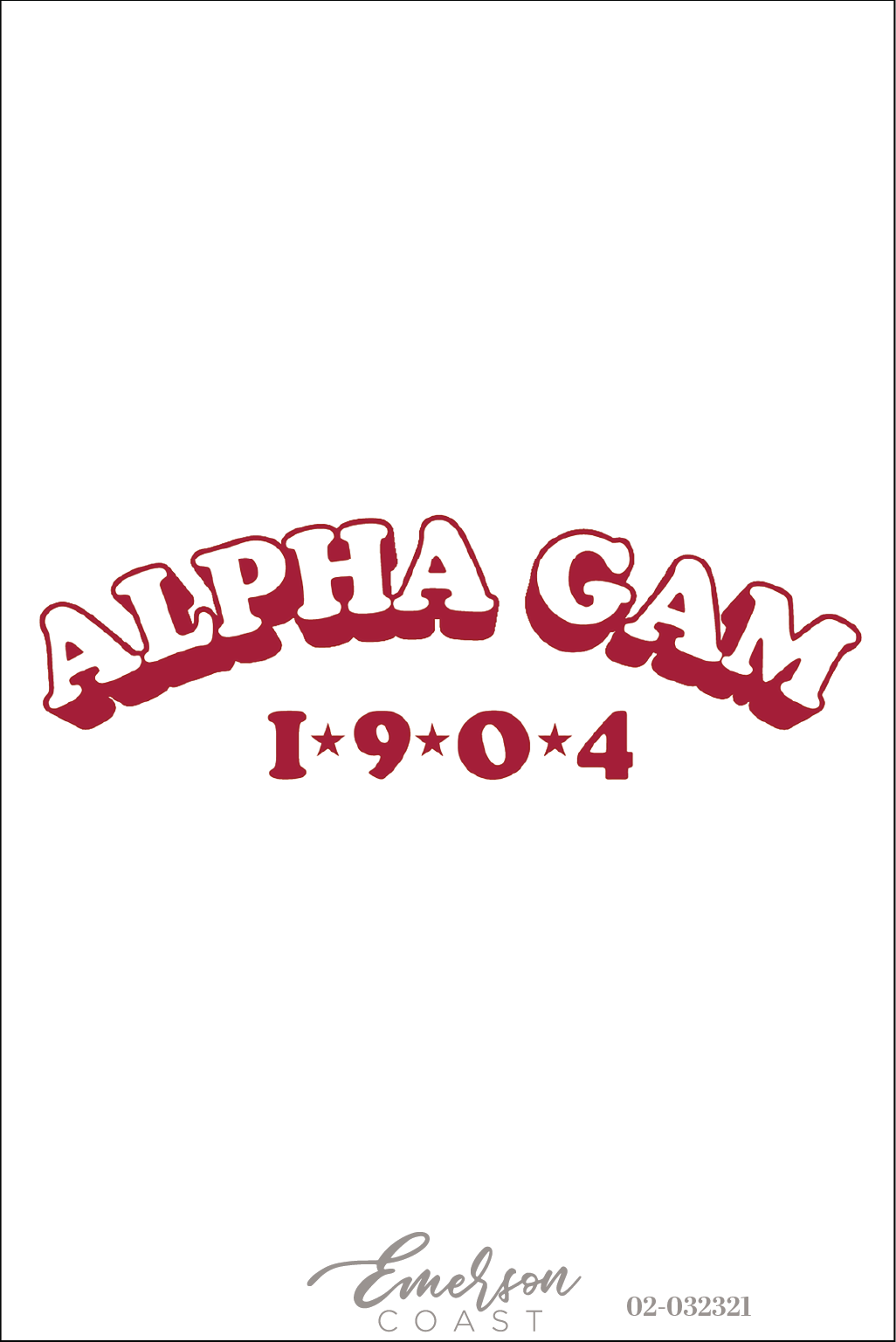 Alpha Gamma Delta Troy University Recruitment Tee