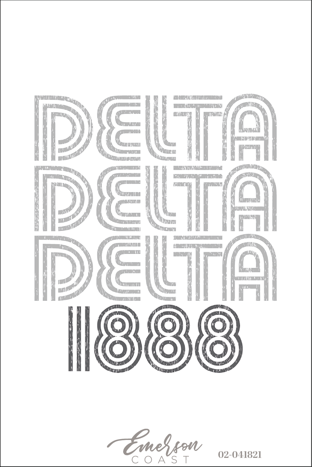 Delta Delta Delta University Of Iowa Recruitment Slouchy Tee