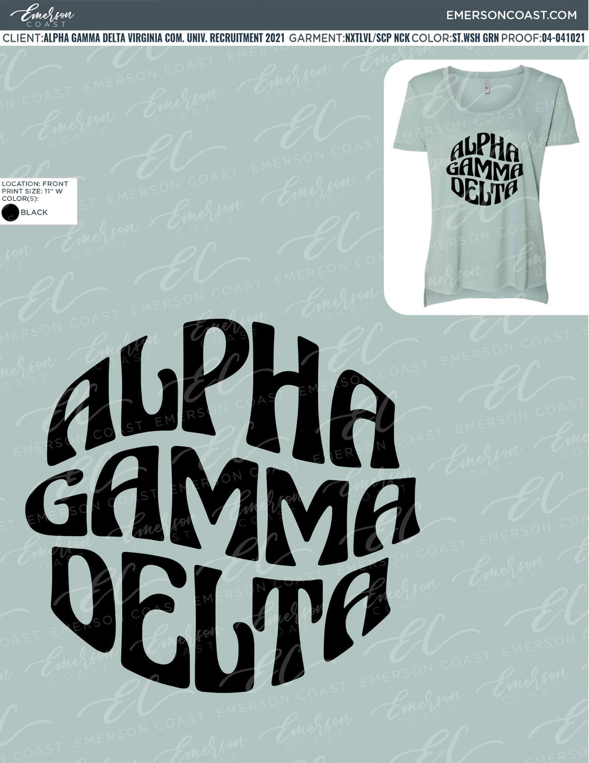 04-041021 Alpha Gamma Delta Virginia Commonwealth University Recruitment 2021