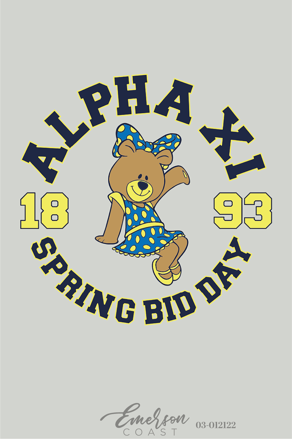 Alpha Xi Delta University Of Alabama At Birmingham Spring Bid Day Crewneck