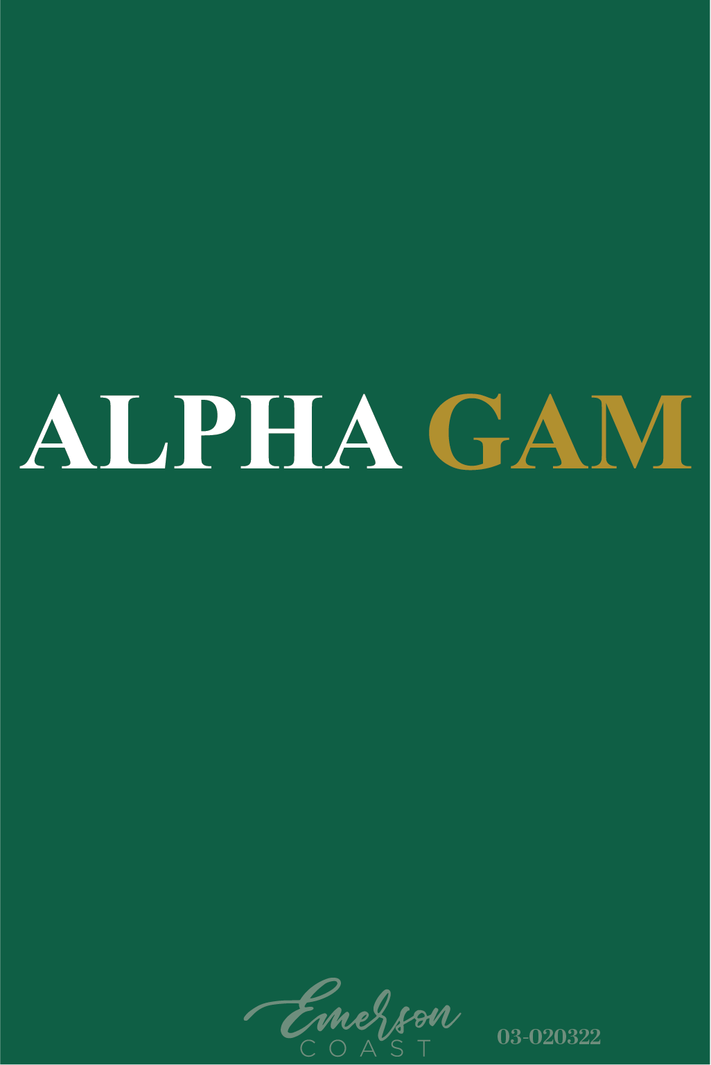 Alpha Gamma Delta University Of Kentucky Green Recruitment Tee