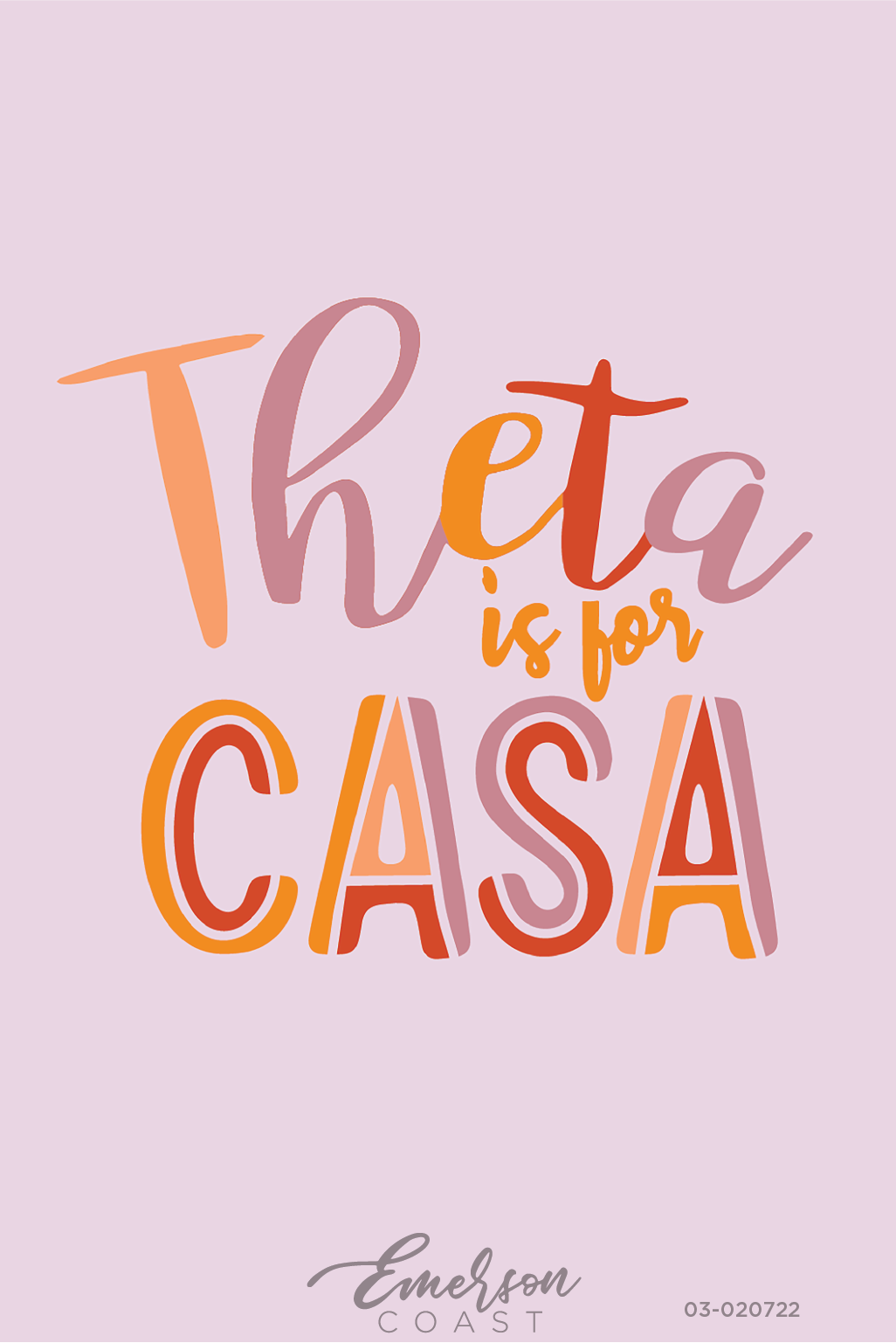 Kappa Alpha Theta Louisiana State University Casa Philanthropy Tee