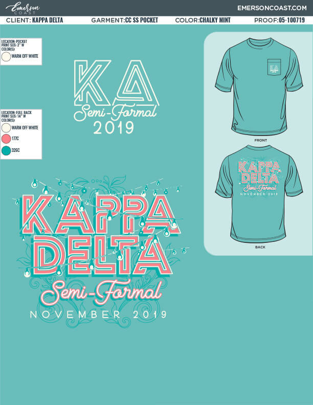 05-100719 Kappa Delta Florida Gulf Coast University Semi-Formal 2019
