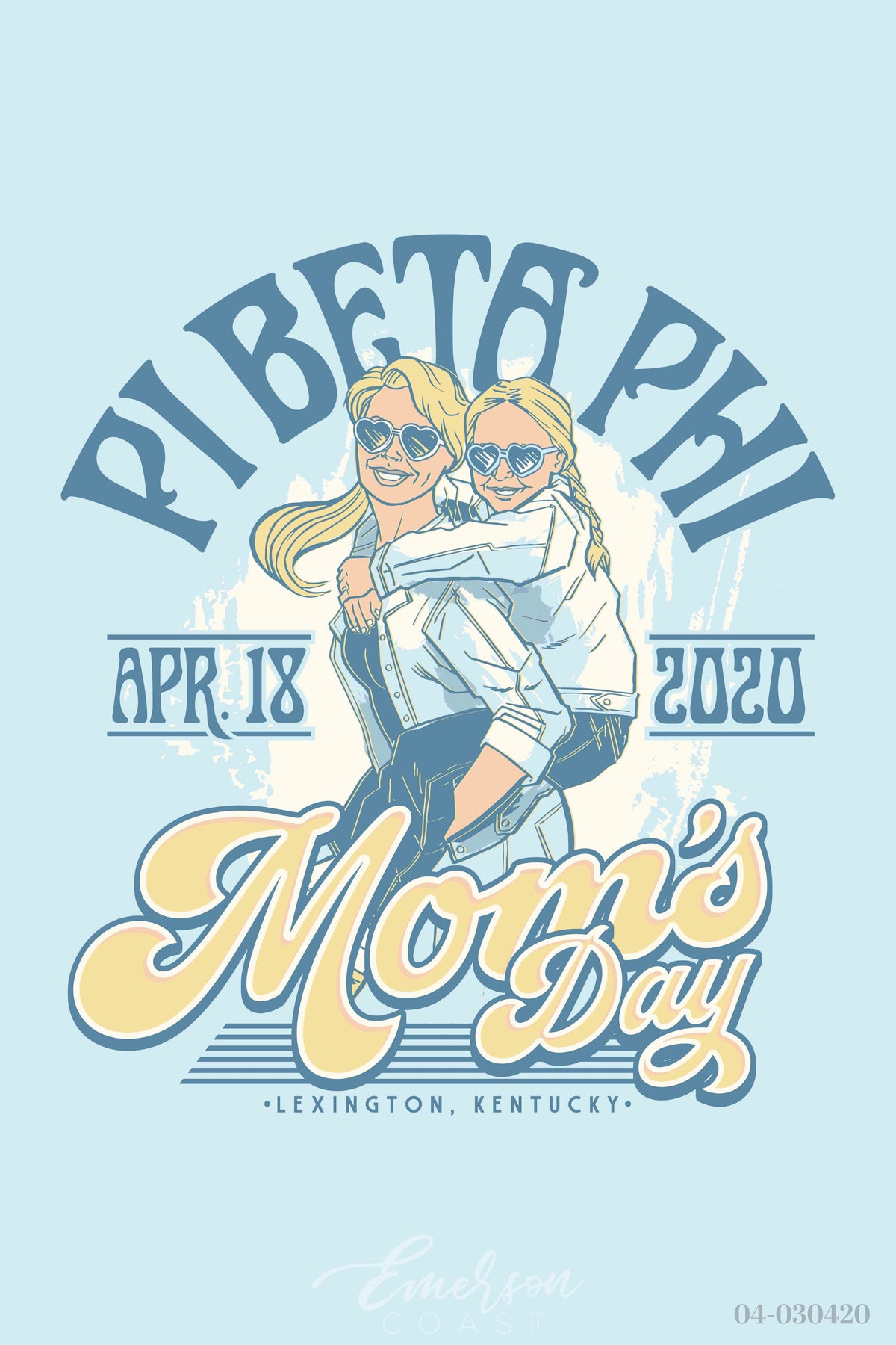 Pi Beta Phi University of Kentucky Mom's Day T-Shirt