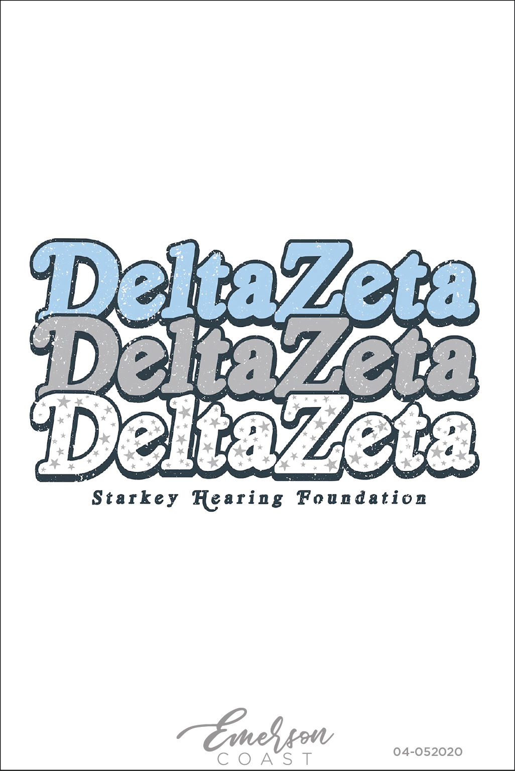 Delta Zeta Starkey Hearing Foundation Tee