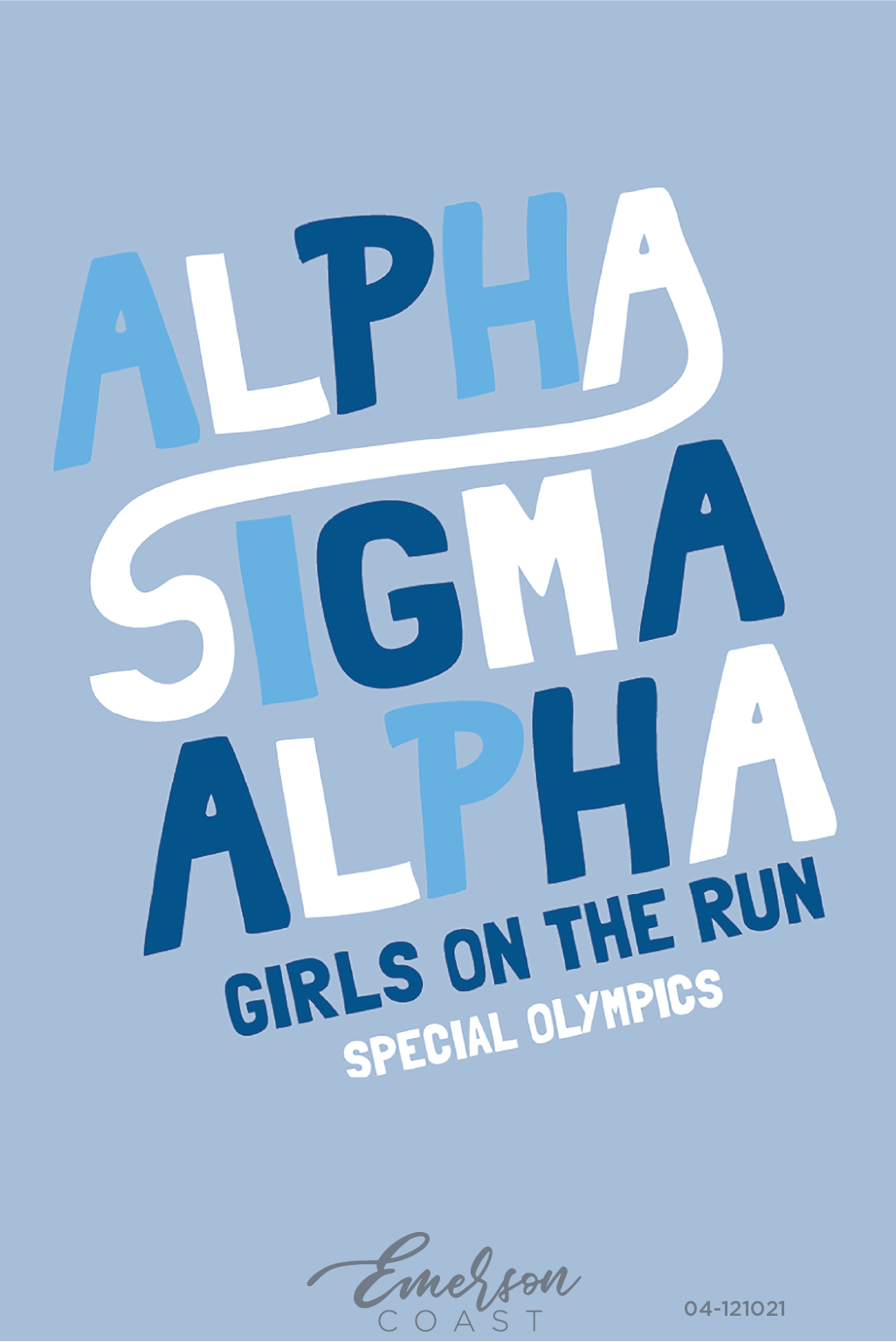 Alpha Sigma Alpha Girls On The Run Philanthropy Tee