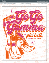 Sorority Bid Day Banner