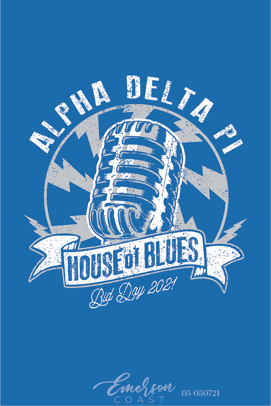 Alpha Delta Pi House Of Blues Bid Day T-Shirt