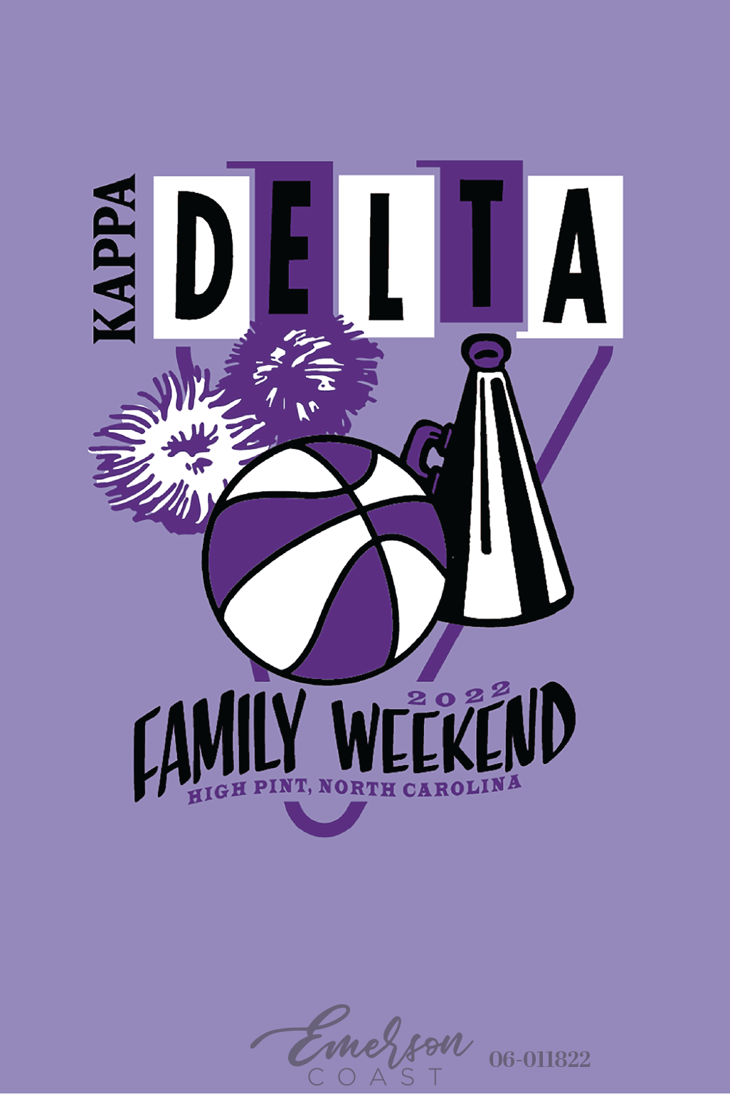 Kappa Delta High Point University Parents Weekend T-Shirt