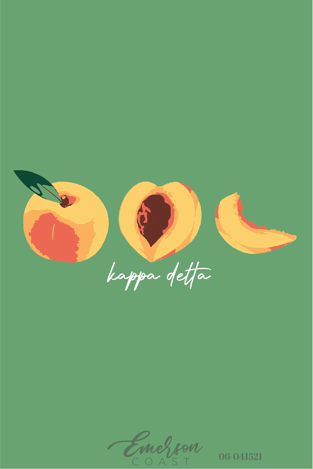 Kappa Delta University Of Georgia Peaches Recruitment Shirt