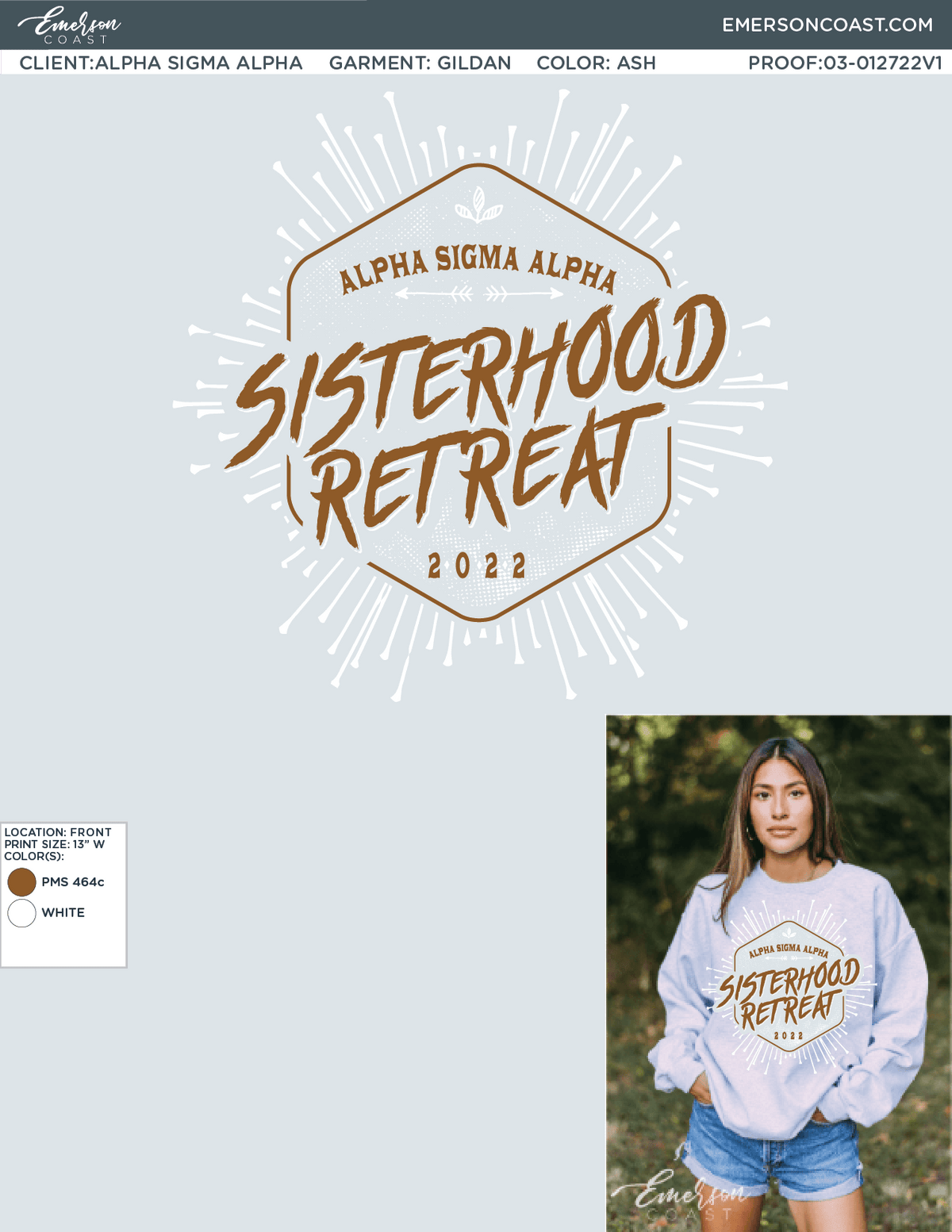 03-012722 Alpha Sigma Alpha Boise State University Crewneck 2022-01