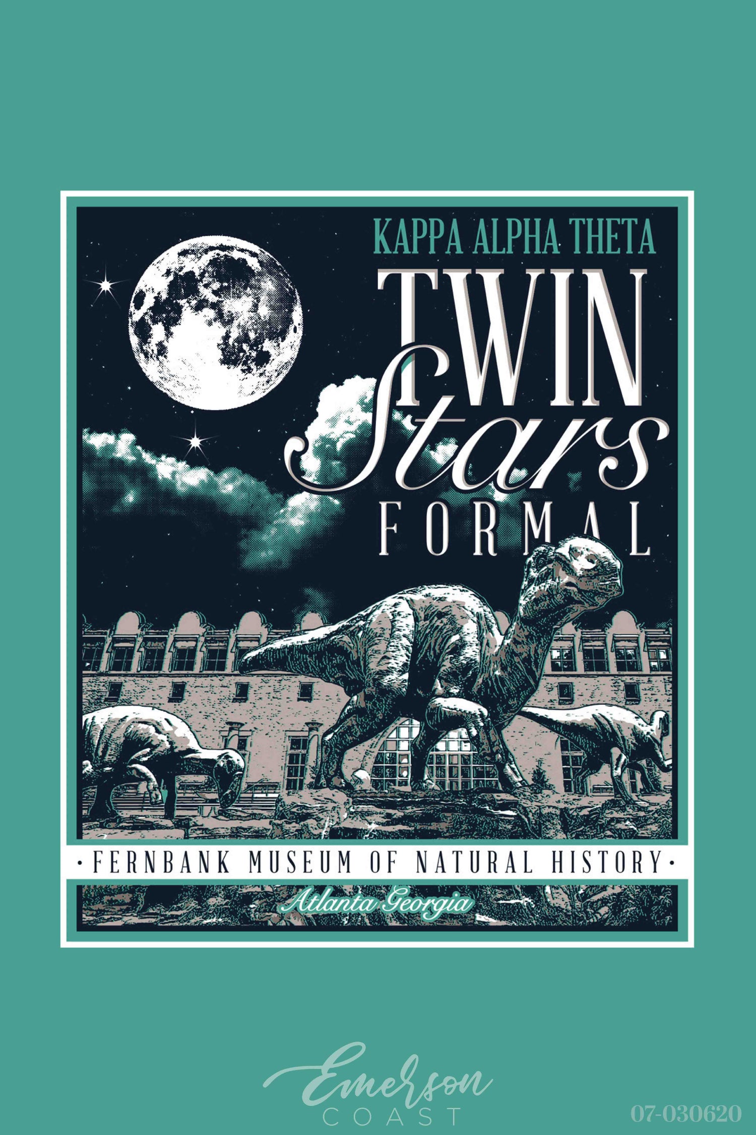 Kappa Alpha Theta Georgia Tech Formal T-shirt