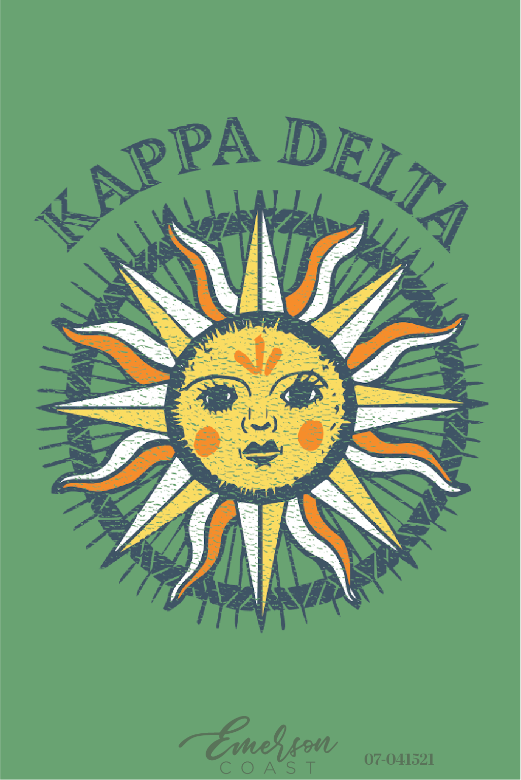 Kappa Delta University Of Georgia Sun Recruitment Tee