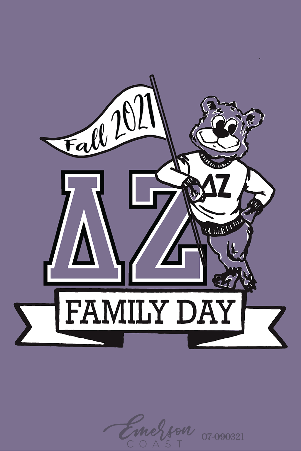 Delta Zeta University Of Central Arkansas Family Weekend T-Shirt