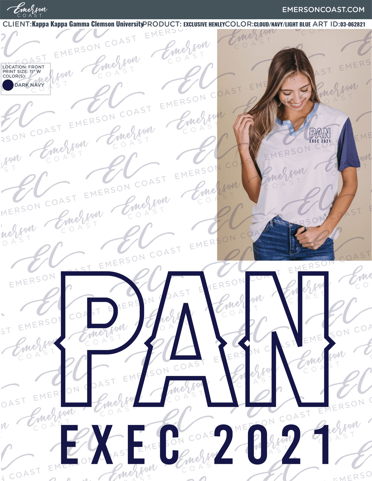 03-062821 Kappa Kappa Gamma Clemson University Panhellenic Henley 2021-01