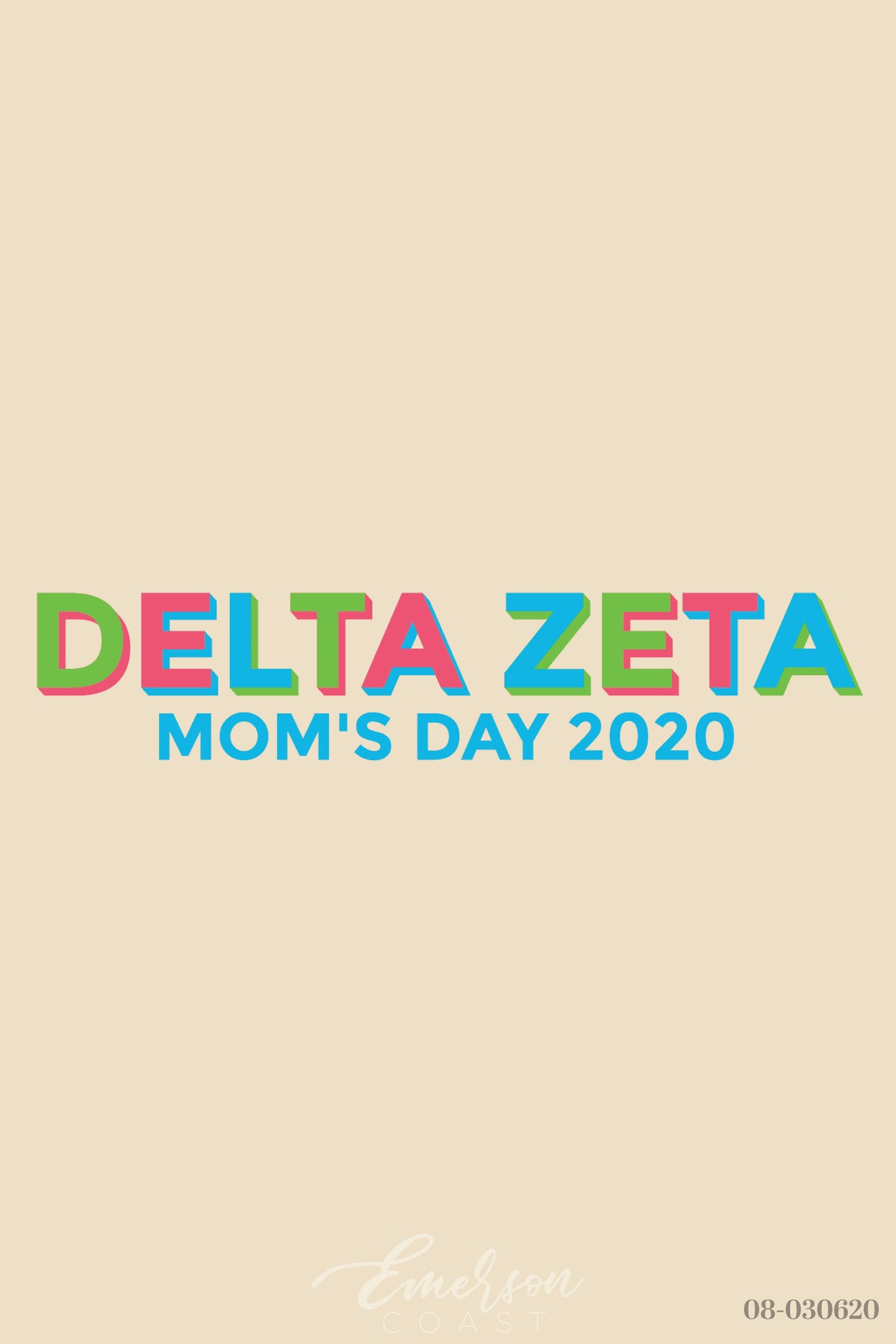 Delta Zeta Purdue University Mom's Day Redesign T-Shirt