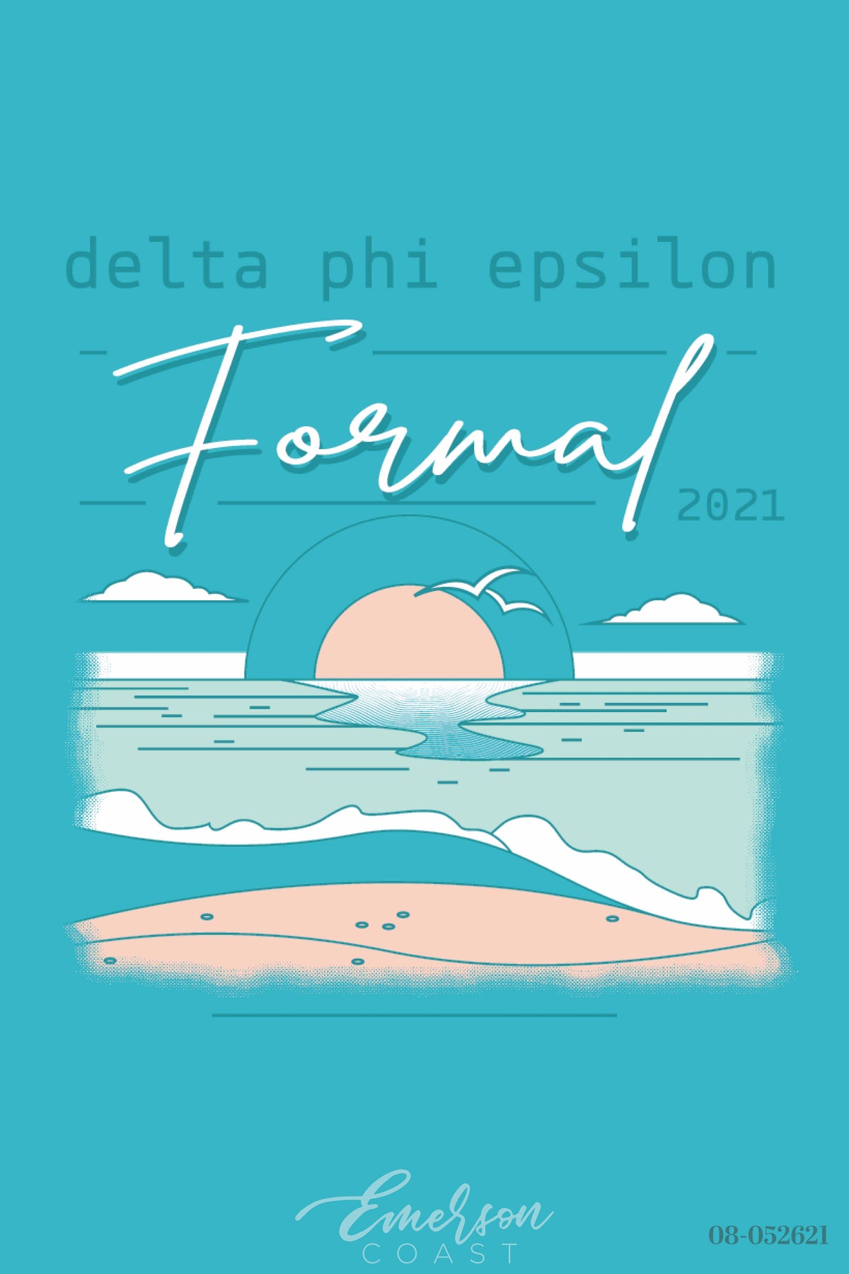 Delta Phi Epsilon St. Joseph's College Formal T-shirt