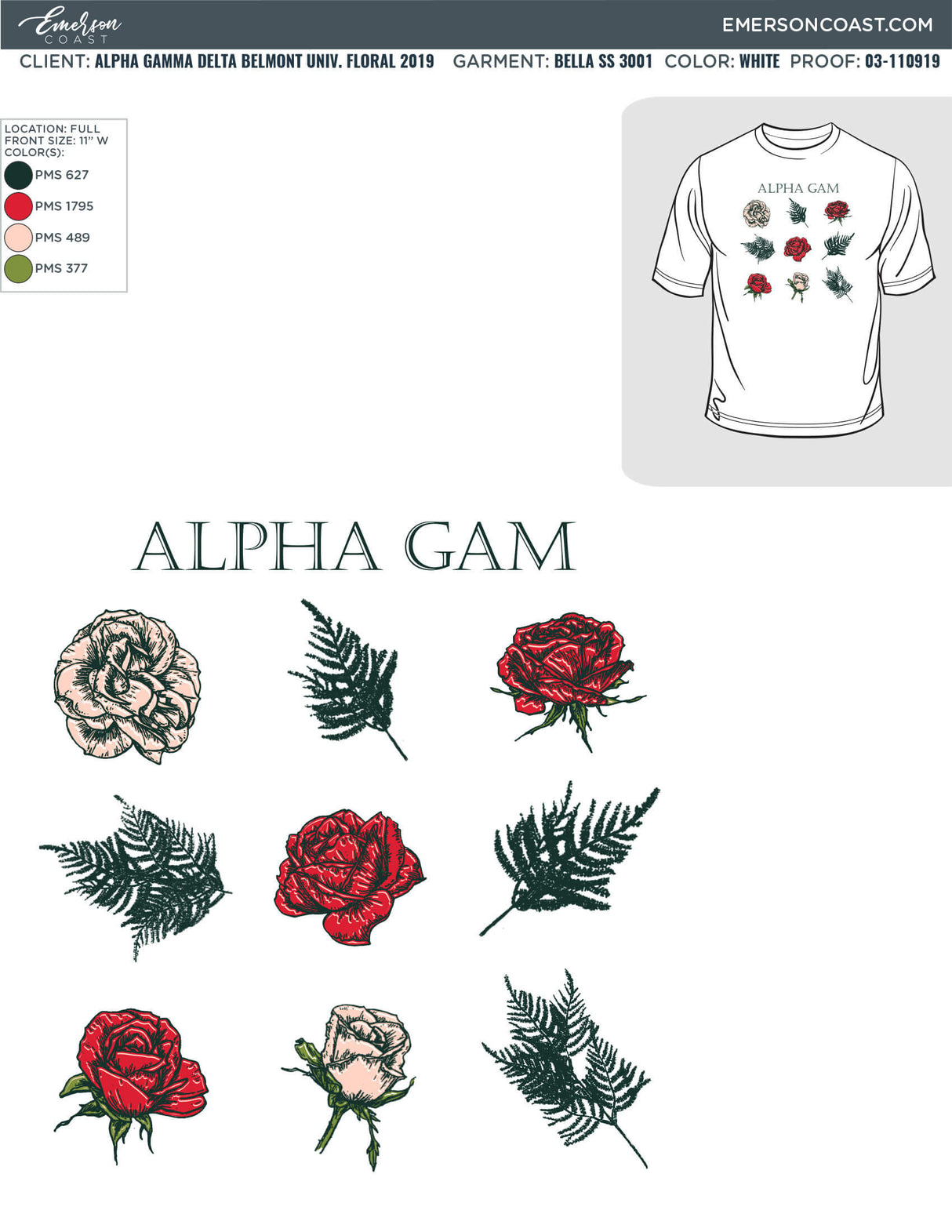 03-110919 Alpha Gamma Delta Belmont University Floral 2019 2