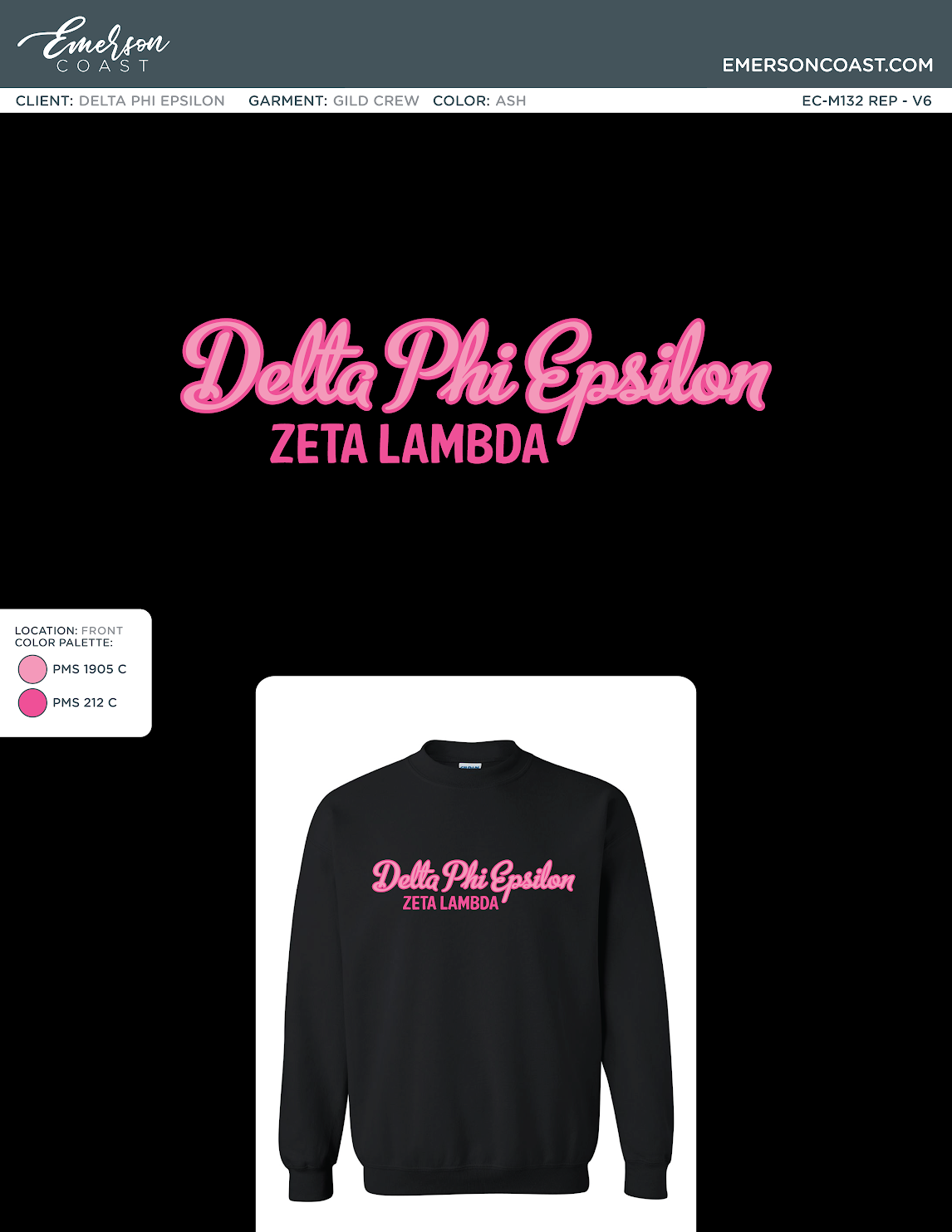 EC-M132 REP Delta Phi Epsilon Farmingdale state college fall PR - PR