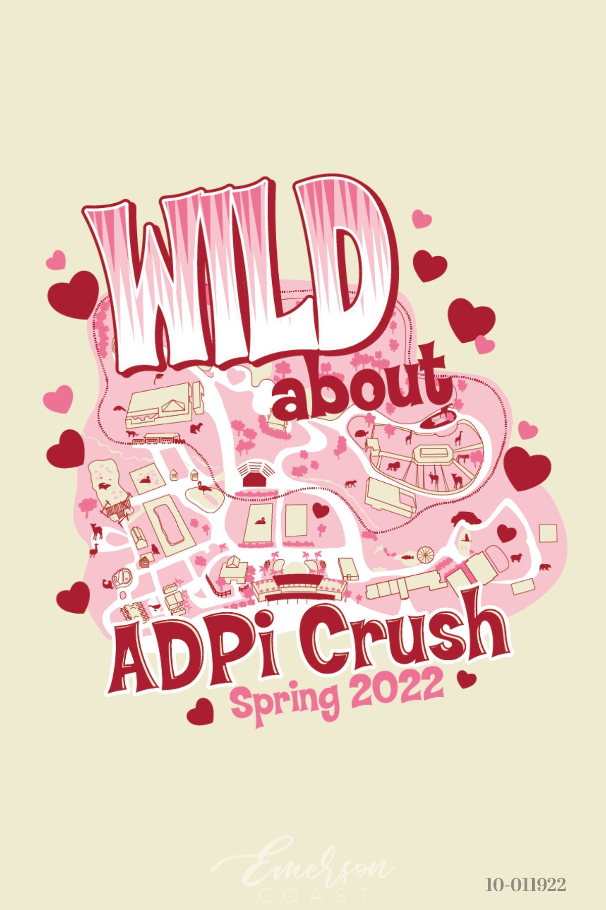 Alpha Delta Pi Samford University Semi Formal T-shirt