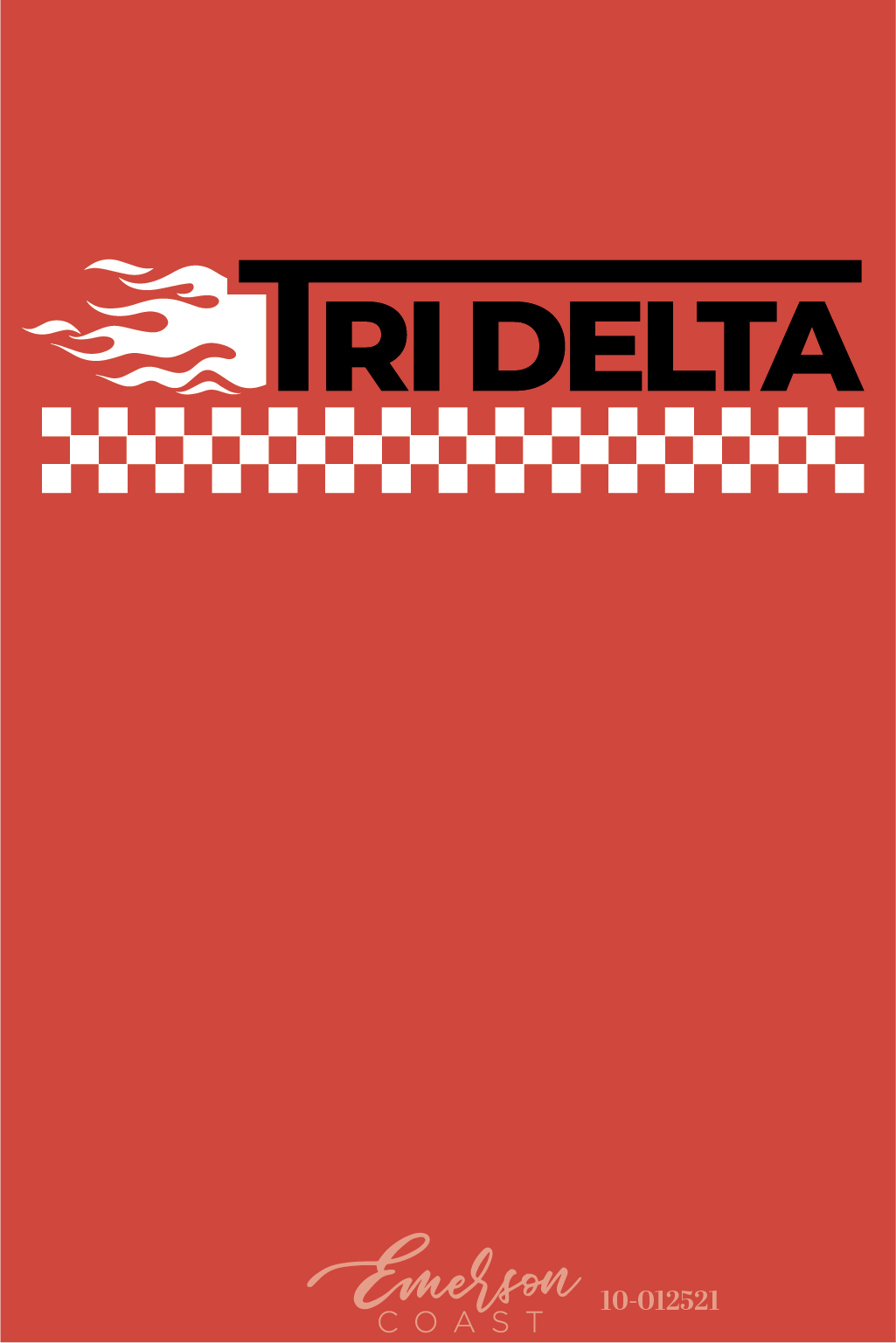 Delta Delta Delta Race Home Bid Day T-Shirt