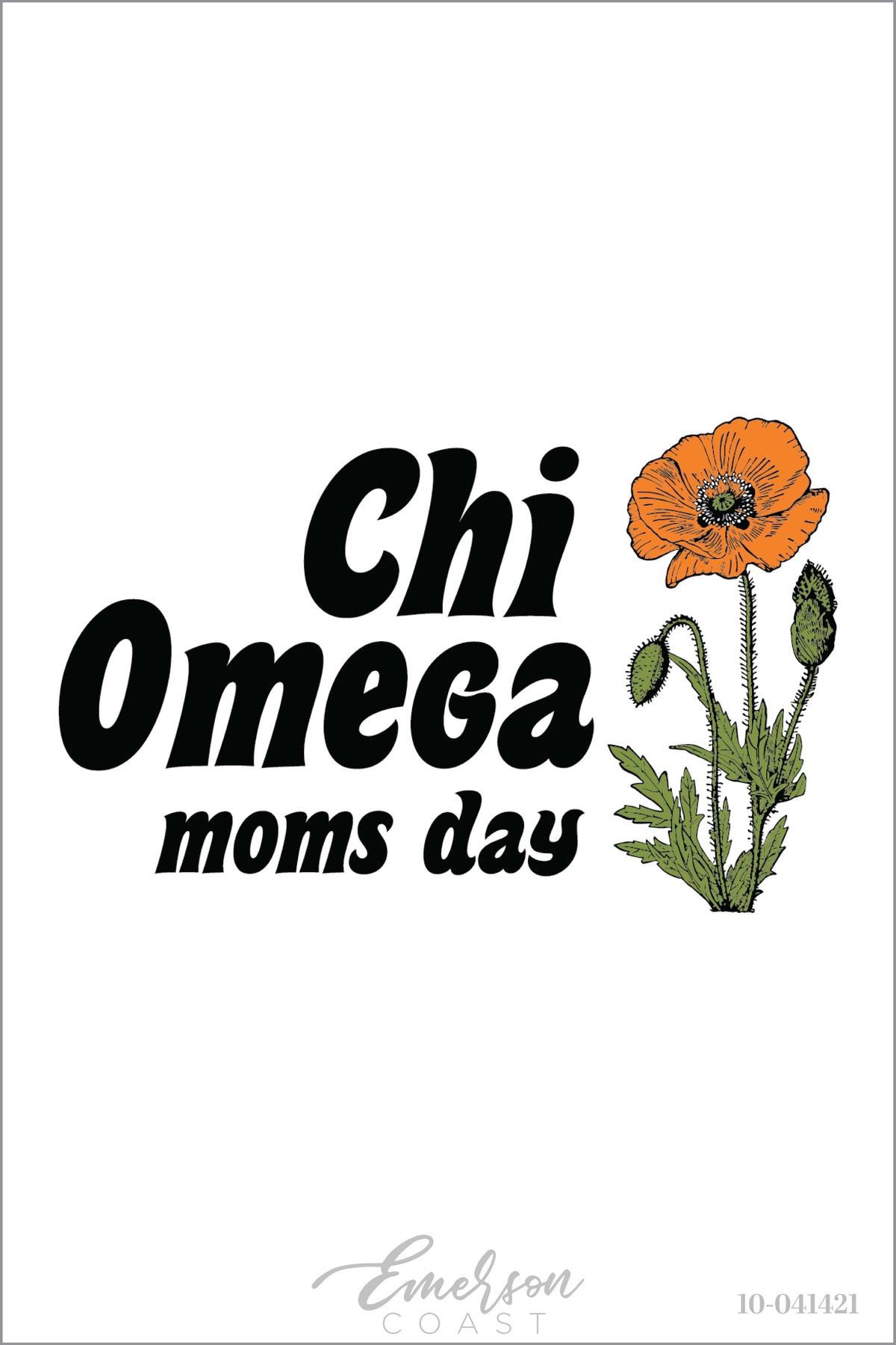 Chi Omega Union University Mom's Day T-Shirt