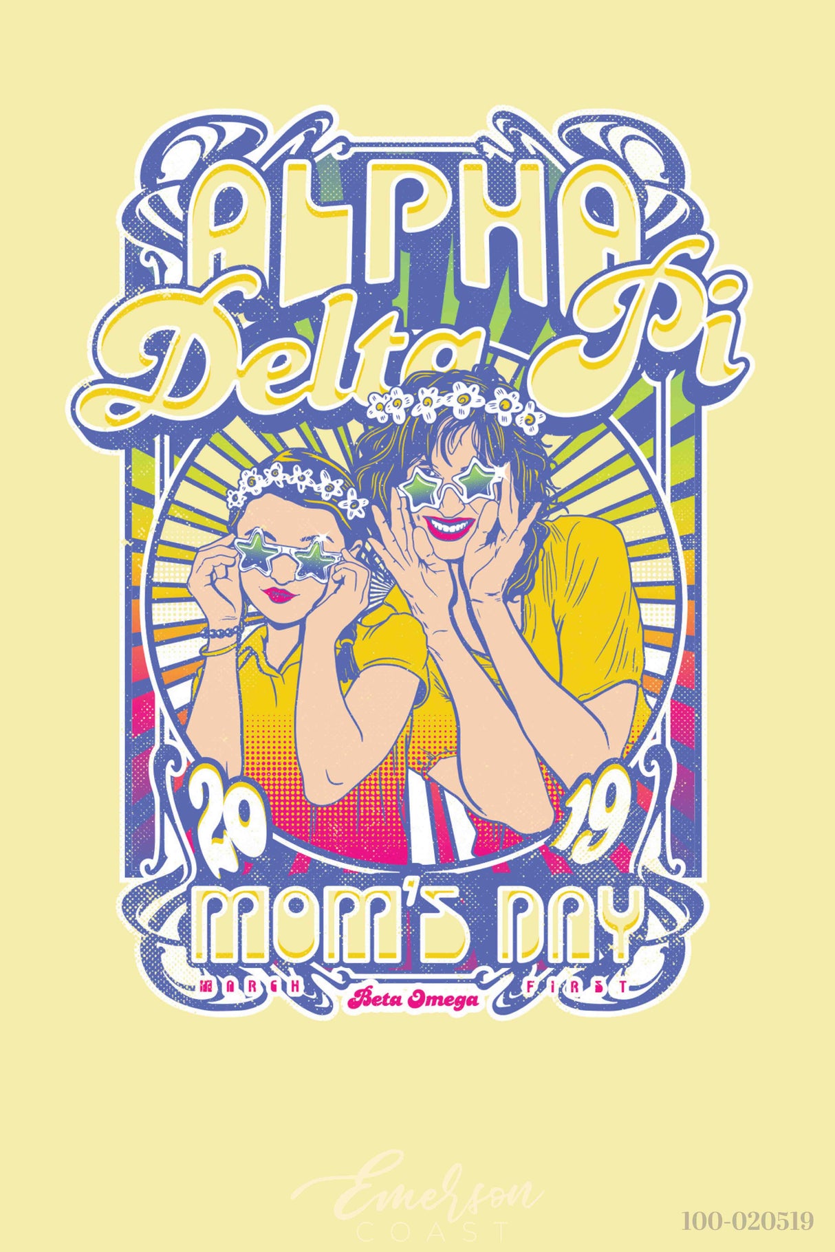 Alpha Delta Pi Mom's Day T-Shirt