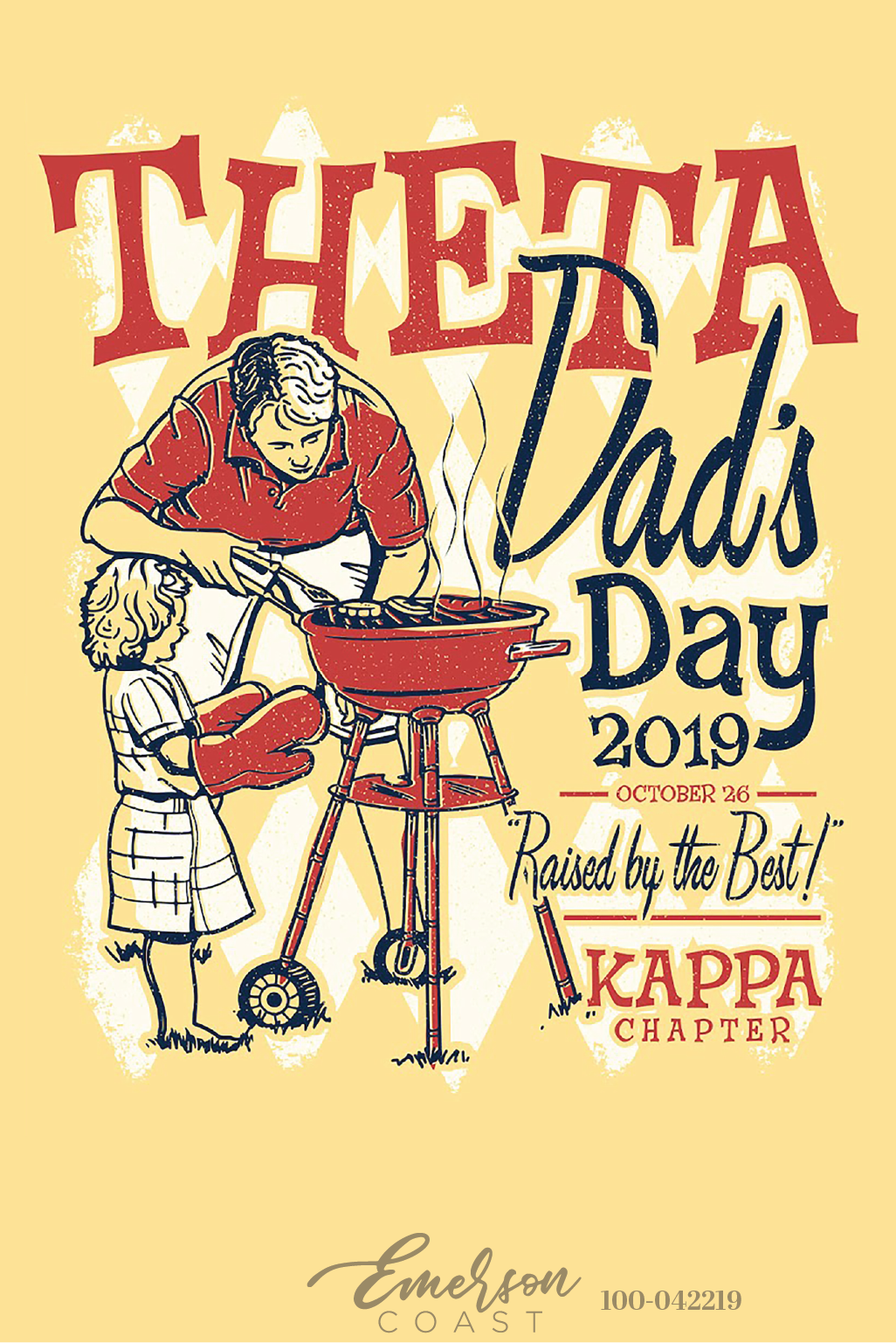 Kappa Alpha Theta Dad's Day Grill Out T-Shirt