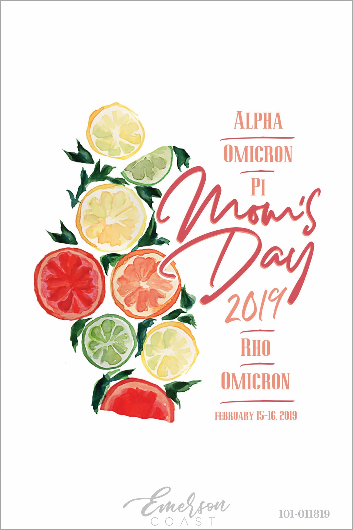 Alpha Omicron Pi Mom's Day T-Shirt