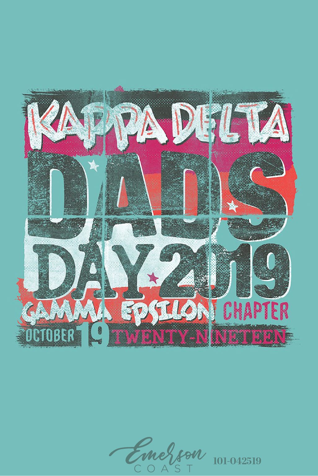 Kappa Delta Retro Dad's Day T-Shirt