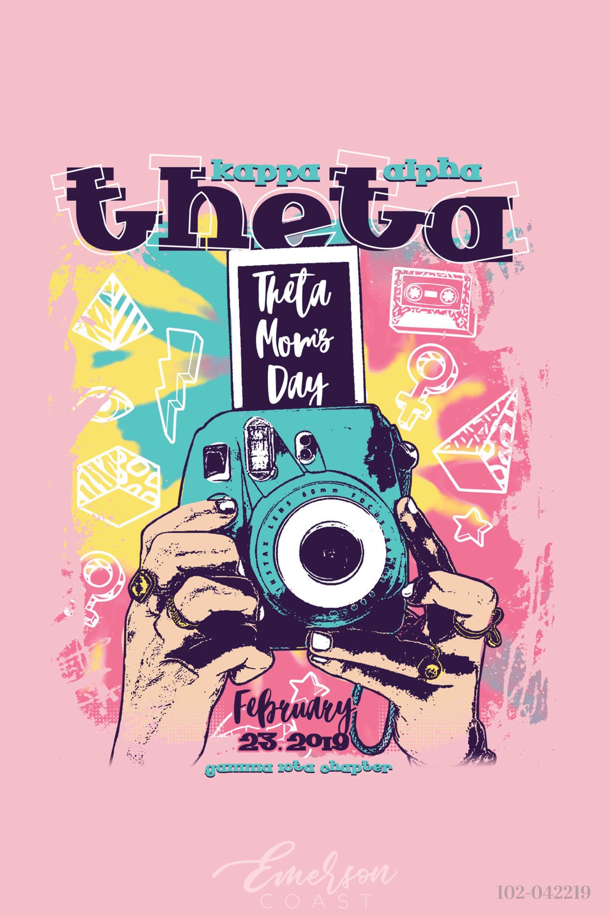 Kappa Alpha Theta Mom's Day T-Shirt