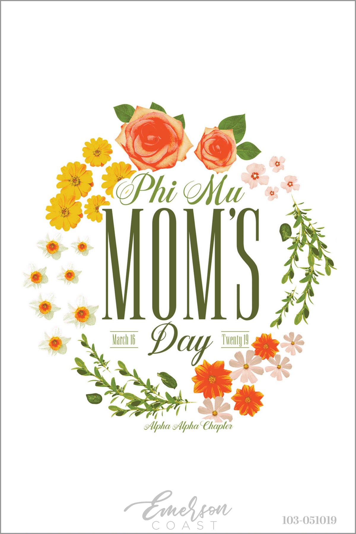 Phi Mu Mom's Day T-Shirt