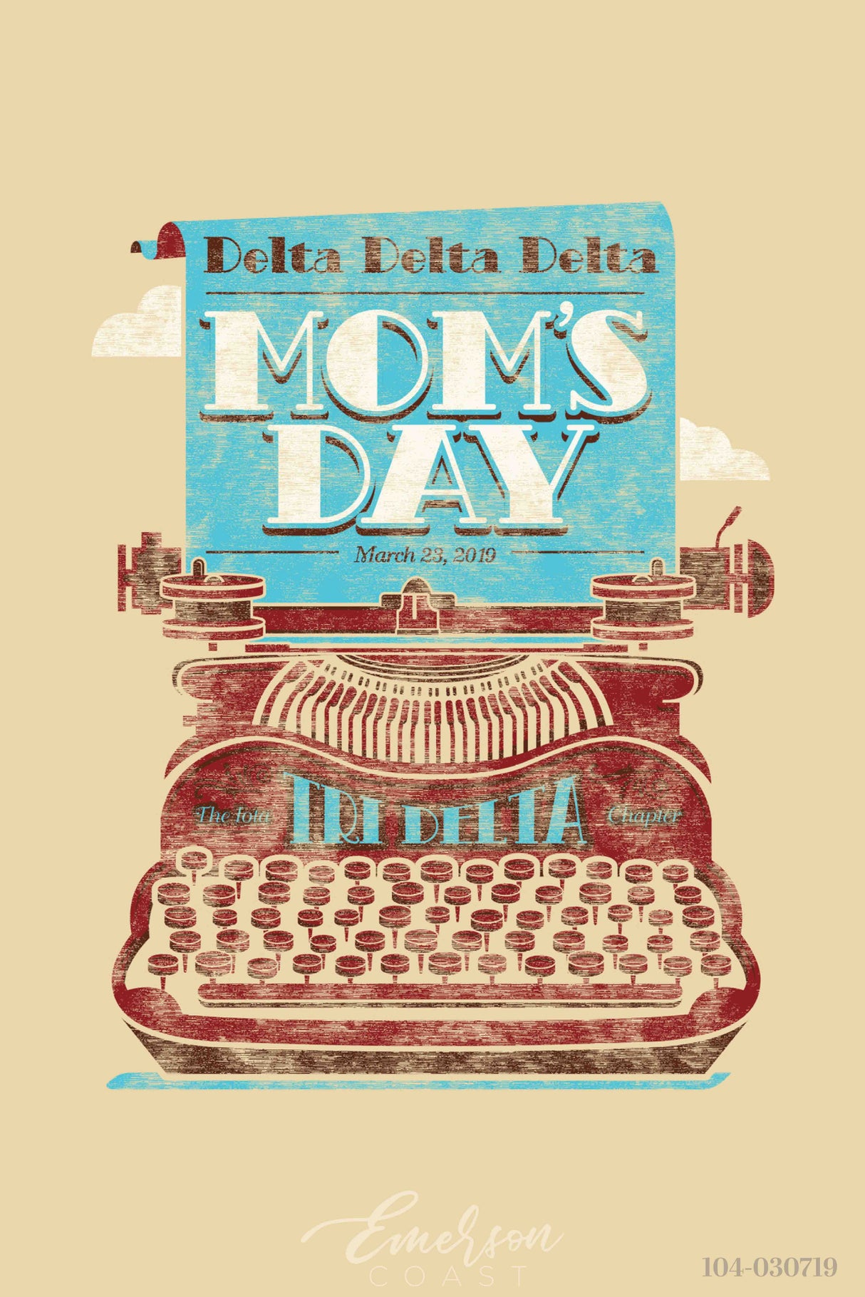 Delta Delta Delta Mom's Day T-Shirt