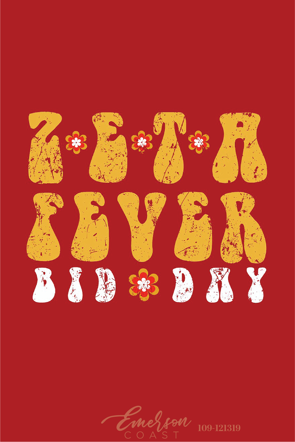Zeta Tau Alpha ZTA Fever Bid Day T-Shirt