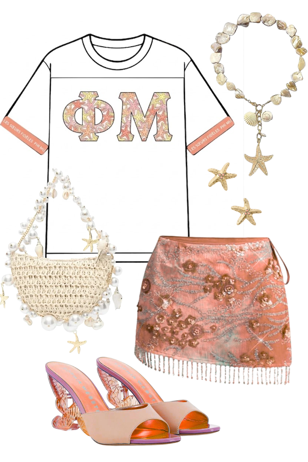 Phi Mu "Shore" to Last Bid Day Jersey