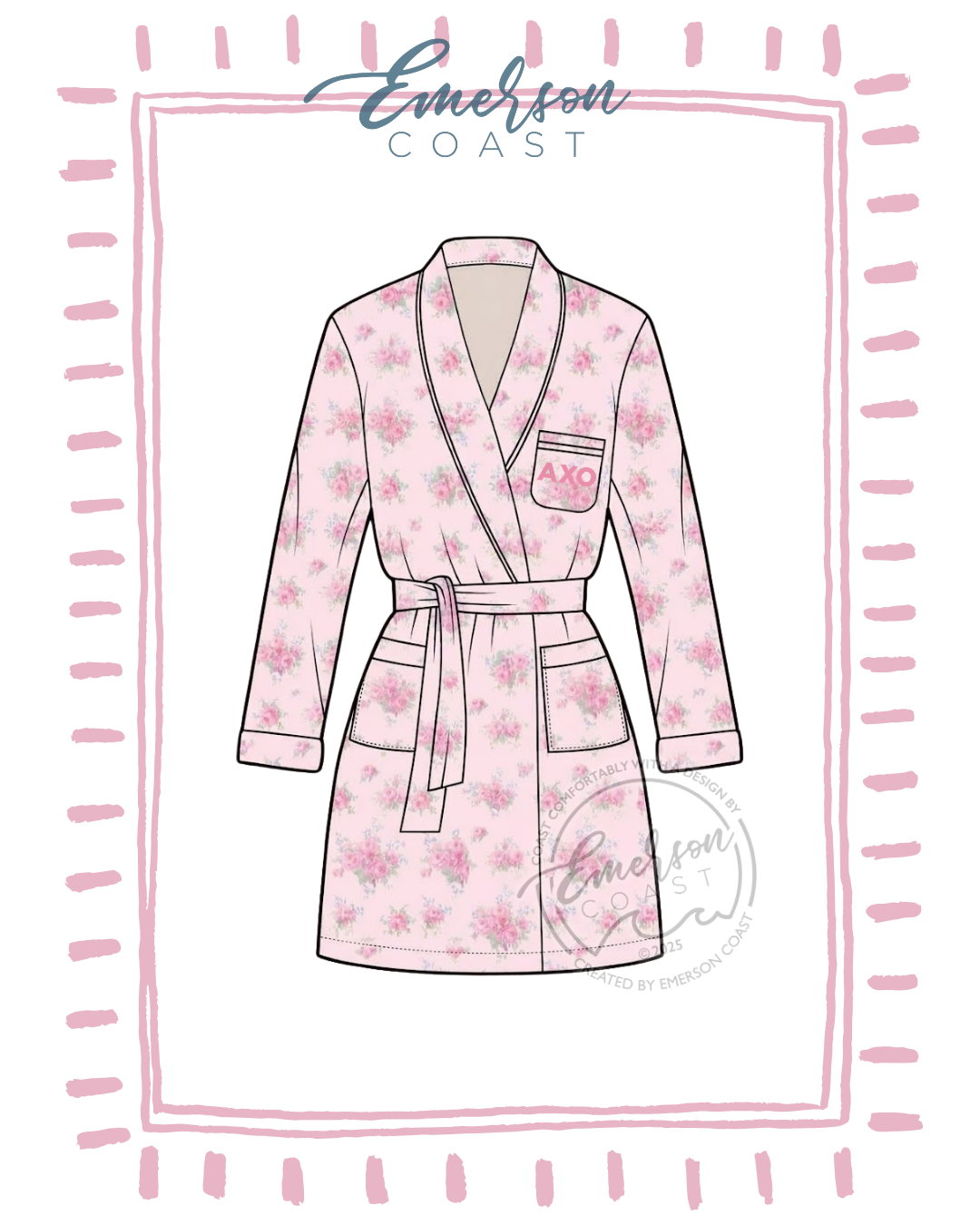 Emerson Coast Exclusive Floral Robe