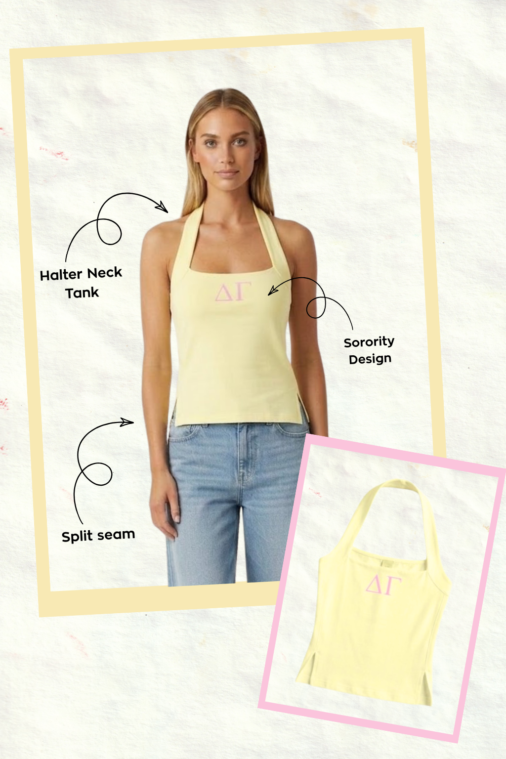 Emerson Coast Exclusive Halter Neck Tank