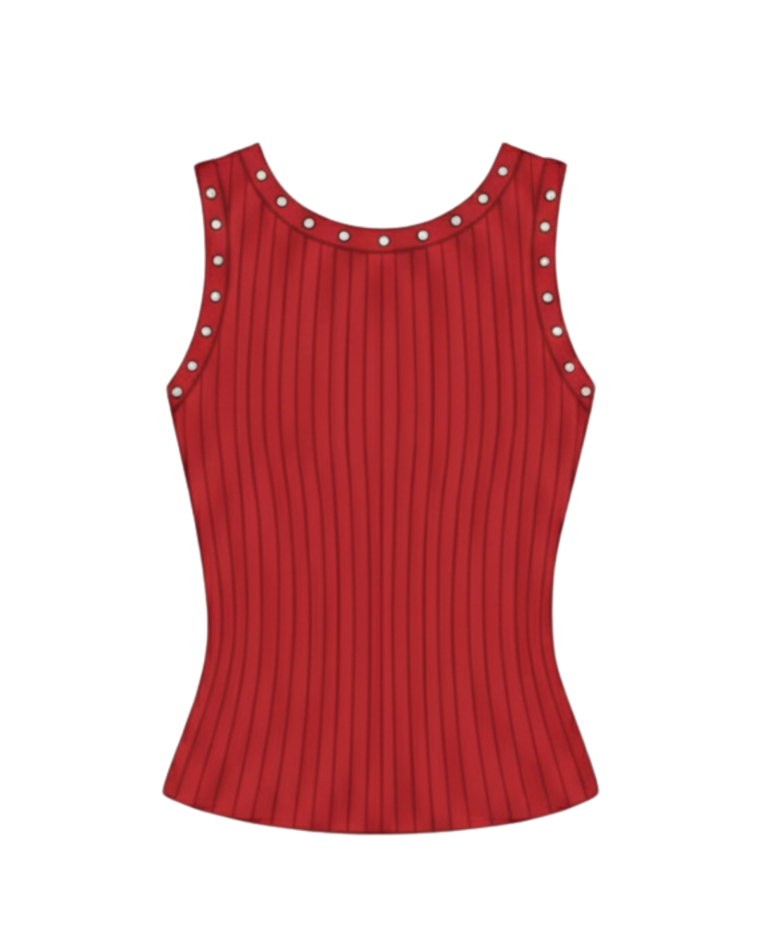 Emerson Coast Studded Ribbed Tank