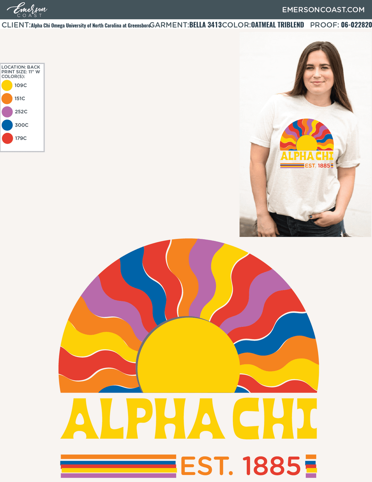 06-022820 Alpha Chi Omega University of North Carolina at Greensboro Rainbow