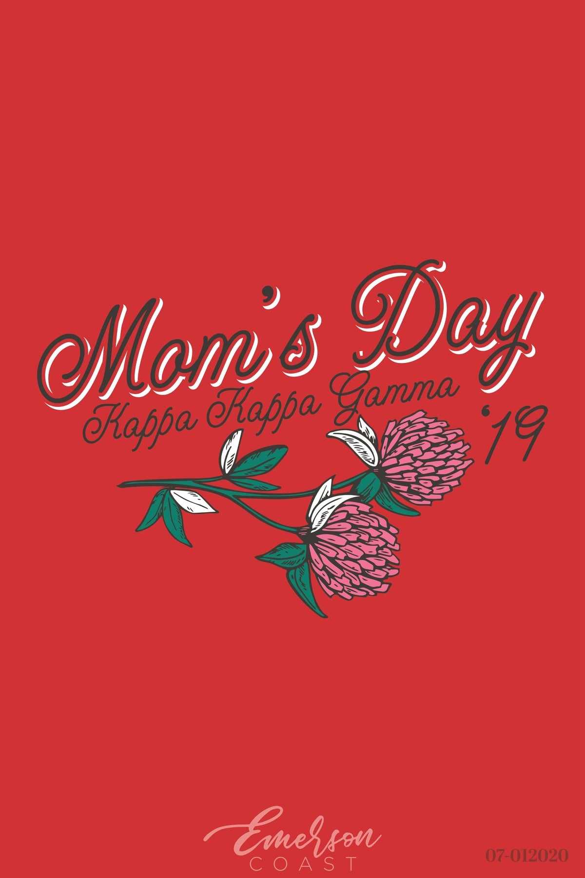 Kappa Kappa Gamma Mom's Day Floral T-Shirt