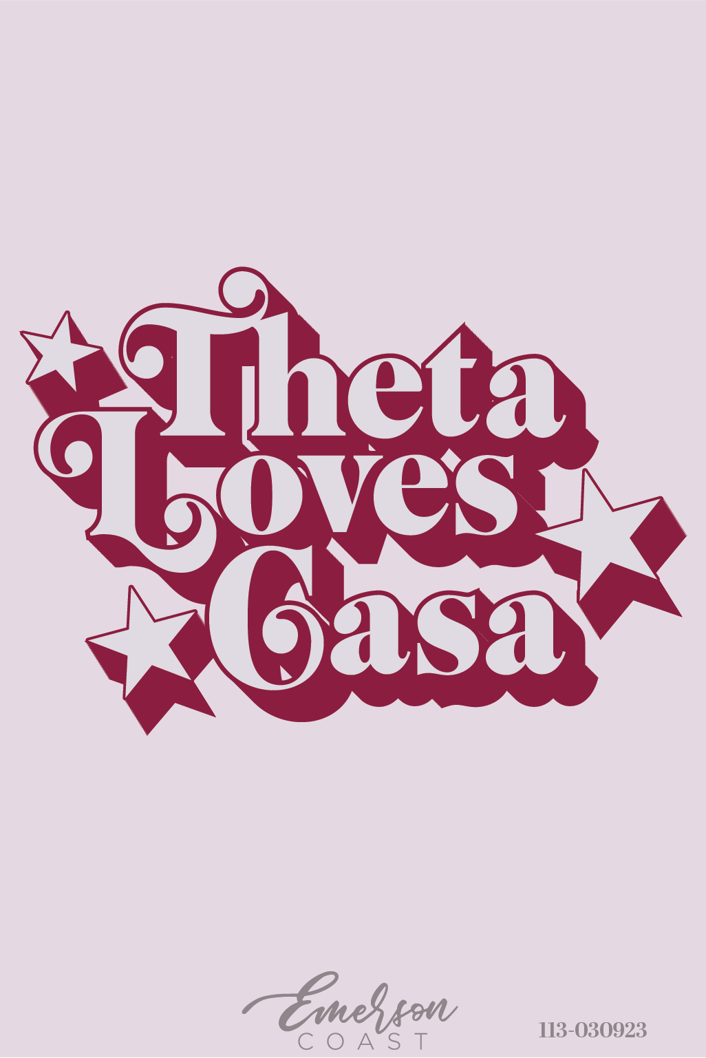 Kappa Alpha Theta Star Philanthropy Tee