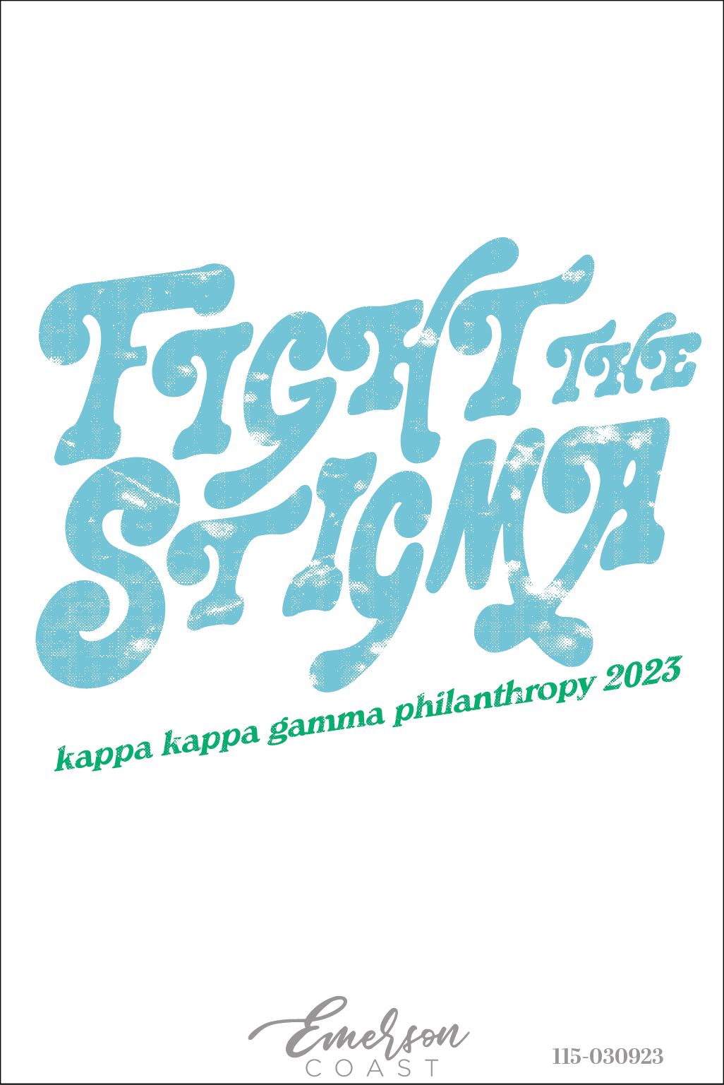 Kappa Kappa Gamma Fight The Stigma Philanthropy T-Shirt