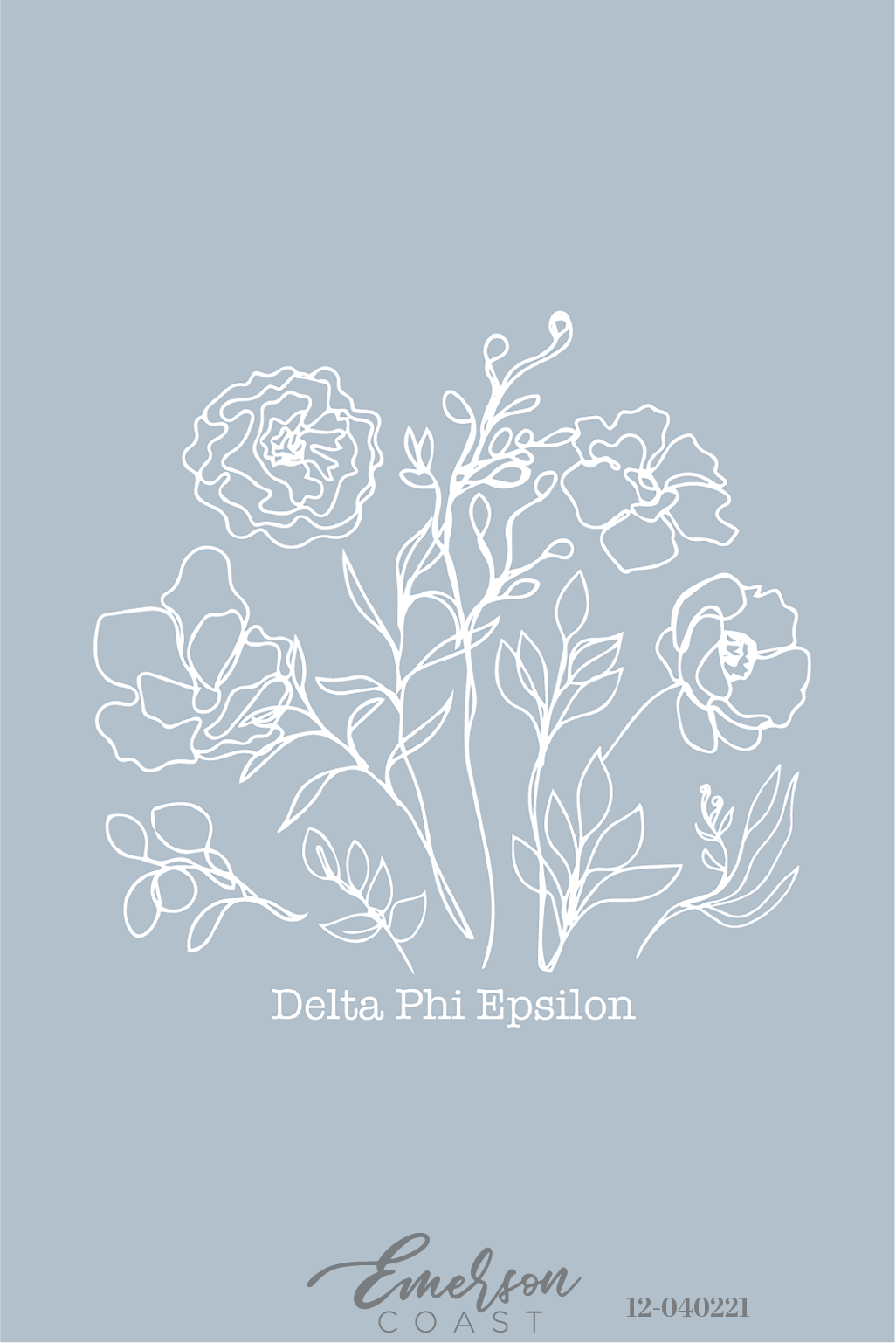 Delta Phi Epsilon University Of Georgia Flower Recruitment Tee