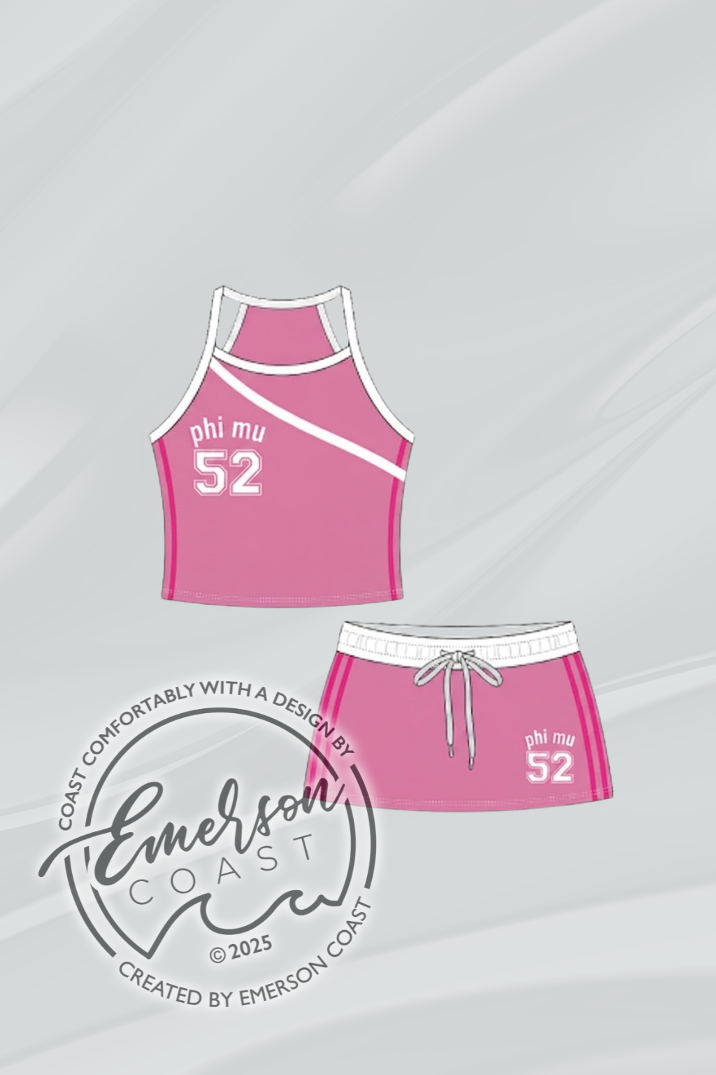 Phi Mu Pink Work Week Set