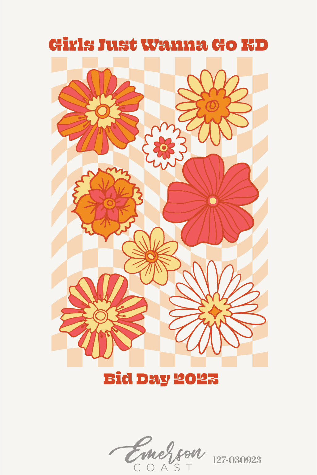 Kappa Delta Girls Just Wanna Go KD Bid Day T-Shirt